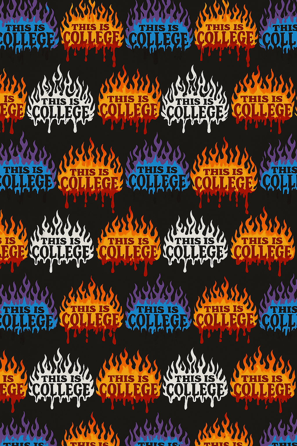 This is College Limited Edition Flame Collection