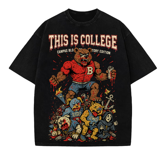 Brown Bloodsport Champion Limited Edition Tee Shirt